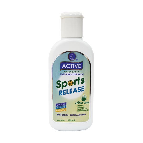 Active Sports Release Balm 125ml – Fast-Acting Muscle & Joint Pain Relief with Essential Oils