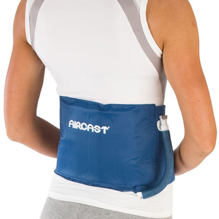 Aircast Cryo/Cuff Cooler & Hip/Rib/Back Cuff Set | Complete Cold Therapy & Pain Relief System for Injury Recovery and Swelling Reduction