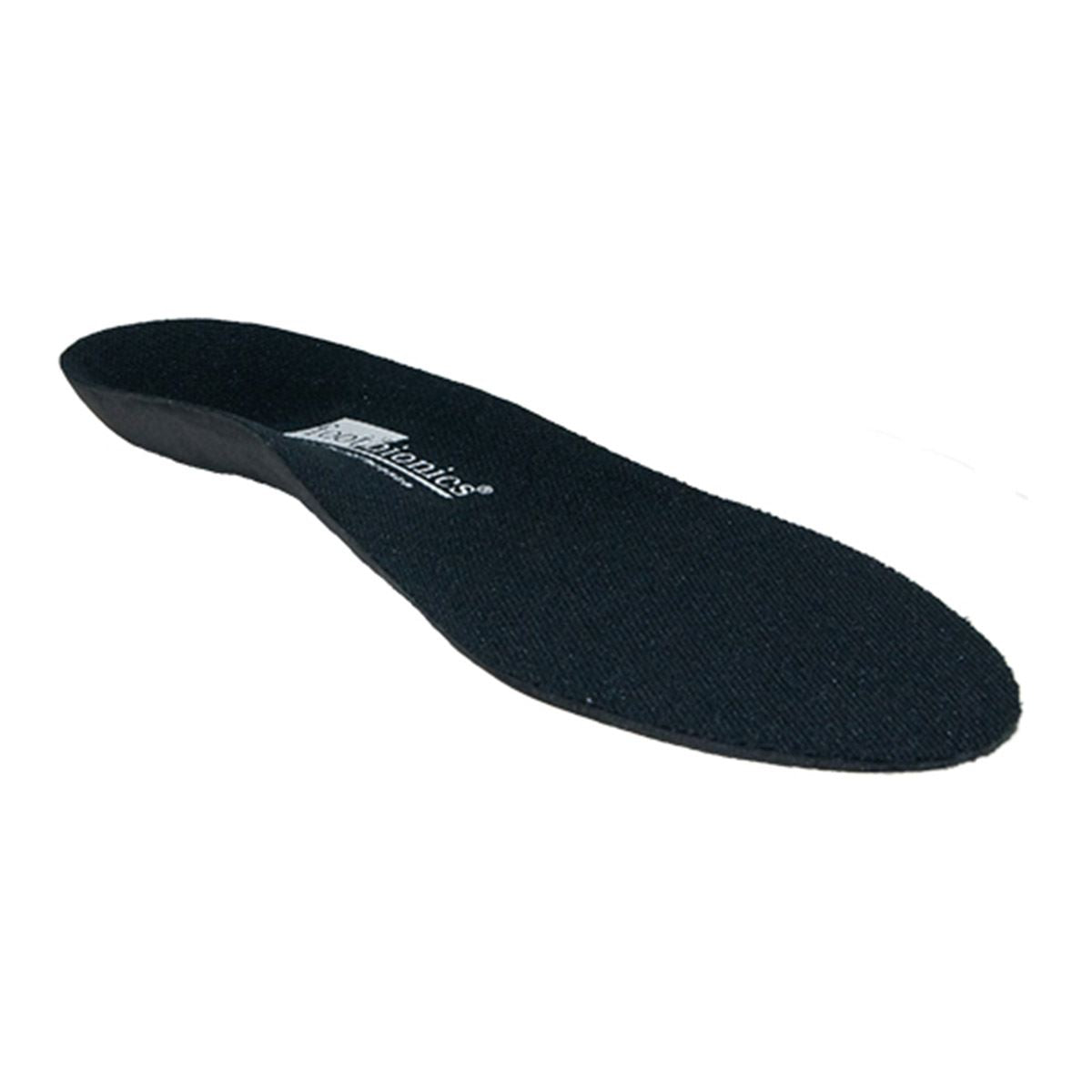 Footbionics Control Black Orthotic Black – Maximum Support for Flat Feet & Overpronation | All-Day Comfort for Work, Sport & Recovery