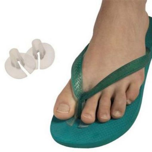 PhysiFeet Gel Thong Toe Protectors – Prevent Blisters & Rubbing Between Toes