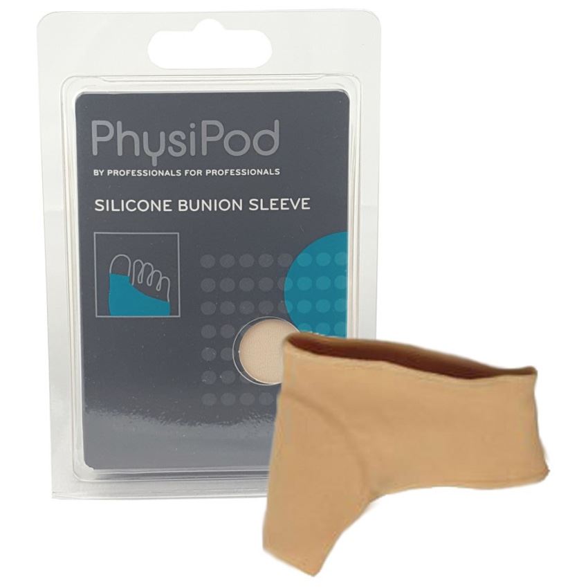 PhysiPod Silicone Bunion Sleeve – Slim Gel Cushion for Bunion Pain Relief & Shoe Comfort