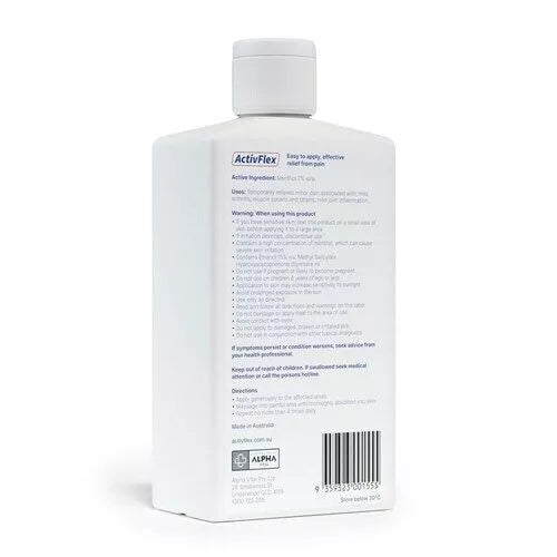 Flexall Pain Relief Gel 3x 500ml Bottle – Deep Penetrating Muscle & Joint Therapy – Flexall 454 Alternative