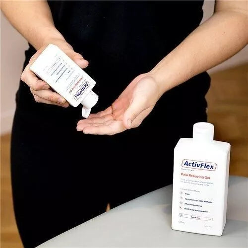 Flexall Pain Relief Gel 3x 500ml Bottle – Deep Penetrating Muscle & Joint Therapy – Flexall 454 Alternative