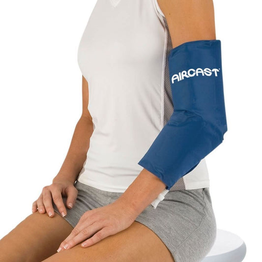 Aircast Elbow Cryo/Cuff – Cold Compression Therapy Wrap for Elbow Pain Relief, Swelling Reduction, and Injury Recovery
