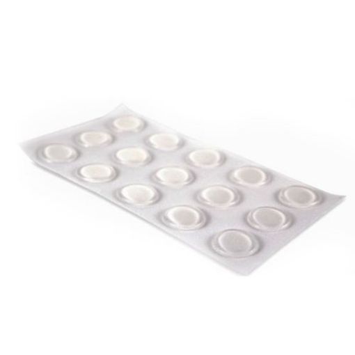 Silipos Adhesive Gel Dots – 3mm Soft Gel Pads for Targeted Pressure & Friction Relief (Sheet of 15)