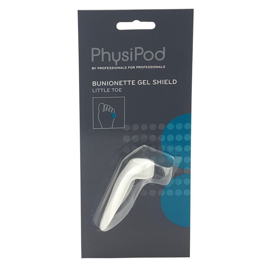 PhysiPod Bunionette Gel Shield  5th Toe – Soft Protection for 5th Toe & Tailor’s Bunion Relief