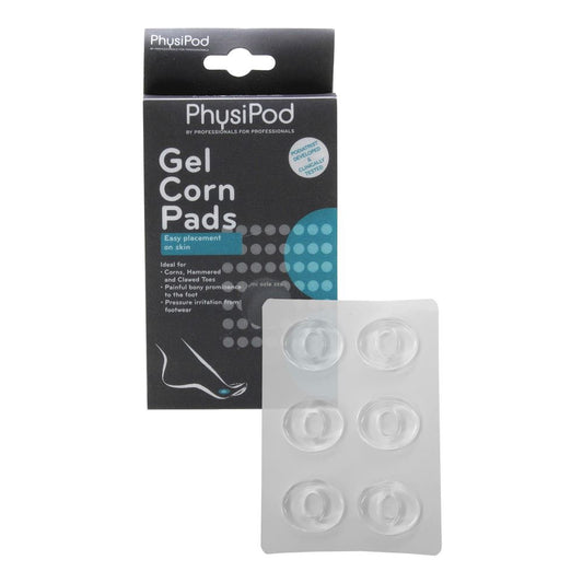 PhysiPod Gel Corn Pads – Targeted Cushioning for Toe Corns & Pressure Relief