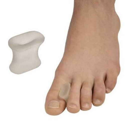 PhysiPod Gel Toe Wedge – Realigns 1st & 2nd Toes, Relieves Bunion & Interdigital Pressure