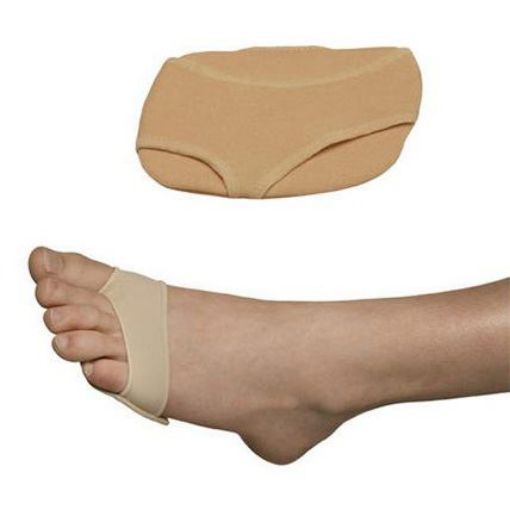 PhysiPod Silicone Forefoot Cushion Sleeve – Soft Gel Support for Ball of Foot Pain & Fat Pad Loss