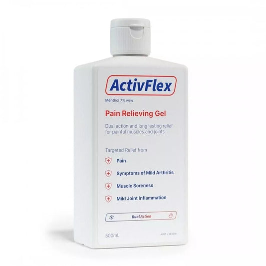 ActivFlex Muscle & Joint Pain Relief Gel 500ml – Australia's Flexall Alternative